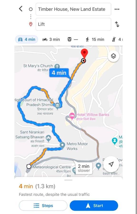 Mountain Zest-Simla Royale Near Mall Road-Free Pickup From Railway Station Simla מראה חיצוני תמונה